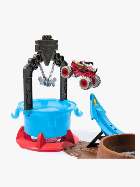 Monster Jam 1:64 Mud Blasters Dunk Tank Lekesett