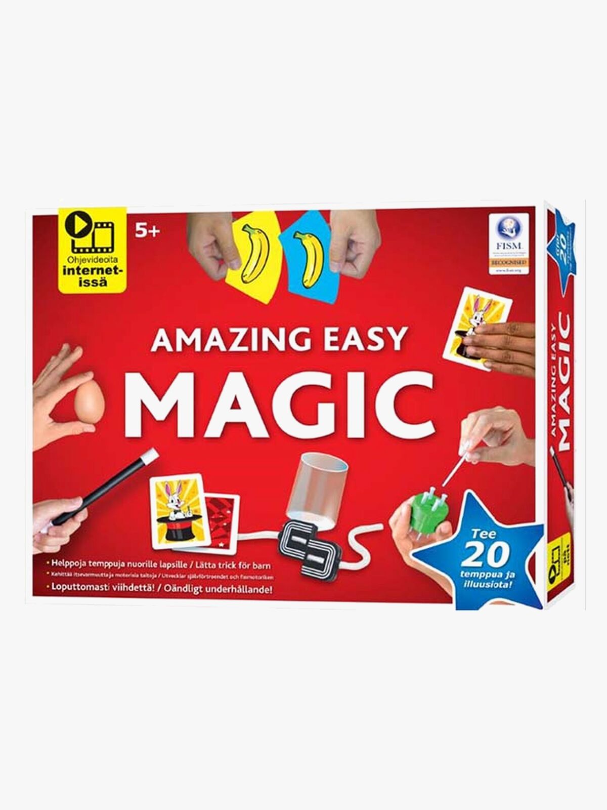 Amazing Easy Magic Magisk Boks 20 Trick