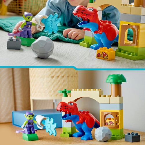 LEGO DUPLO Disney 10463 Dinosauren Spidey-Rex mot Green Goblin