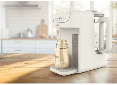 NENO Lago 4-in-1 Melkerstatnings- og Vellingmaskin, Cream