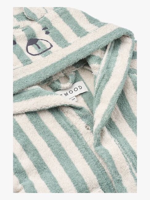 LIEWOOD Lily Badekåpe, Peppermint/Creme de la creme