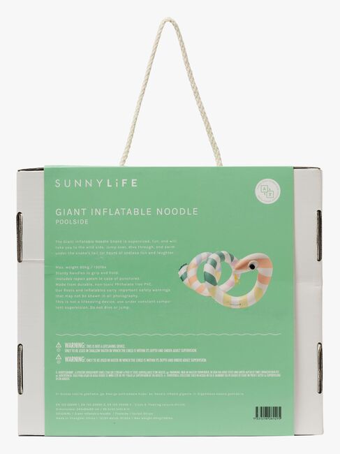 SUNNYLiFE  Stor Flyteleke, Poolside Sorbet Stripe