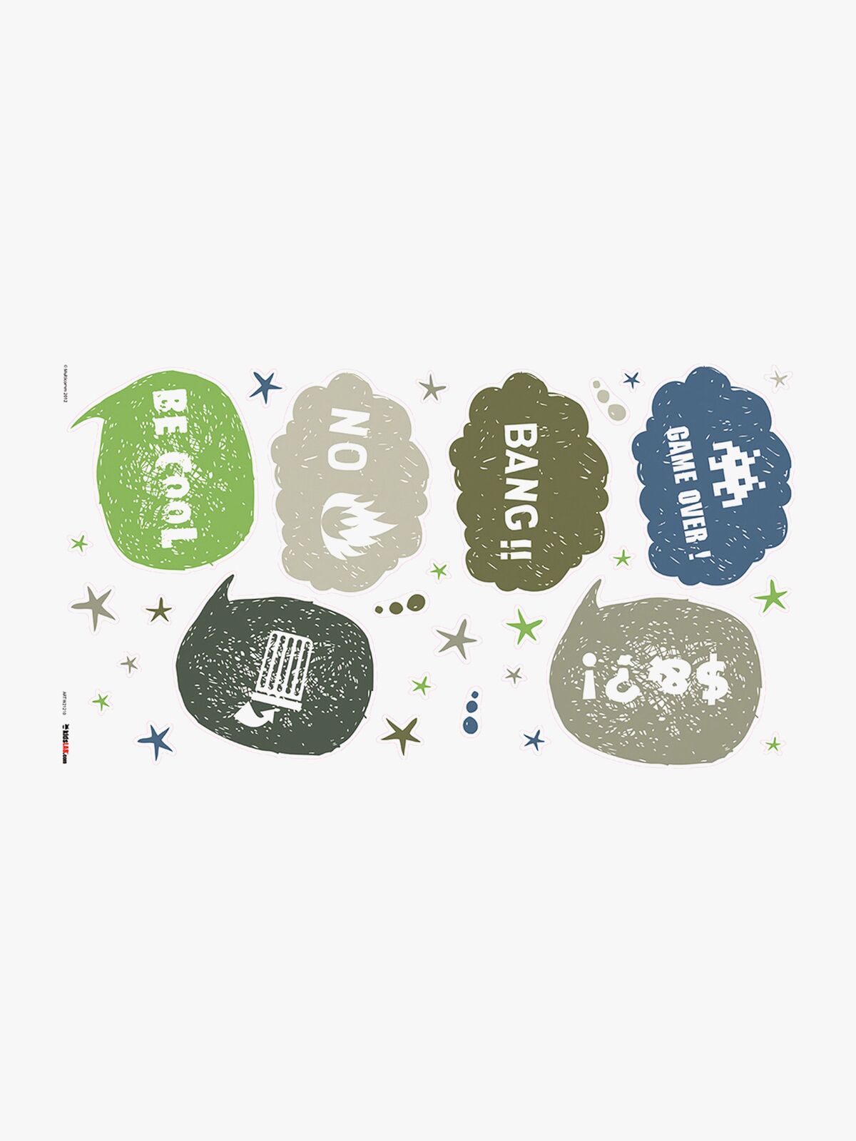 RoomMates Wallsticker Thought Bubbles
