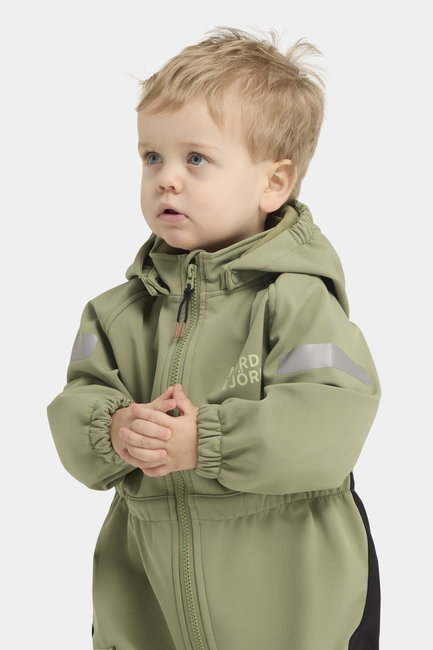 Nordbjörn Björnholmen Softshelldress, Grønn