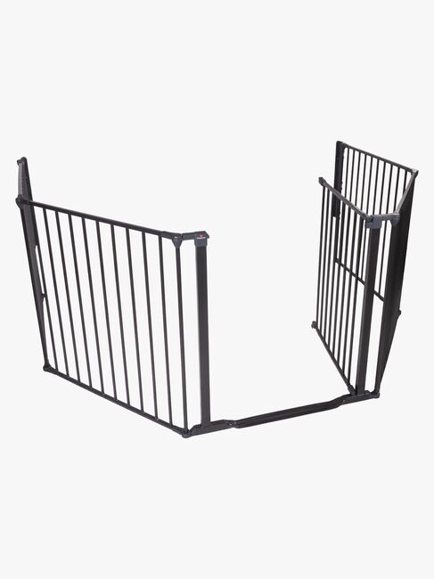 BabyDan Flex StepFree XXL Skrugrind, Svart