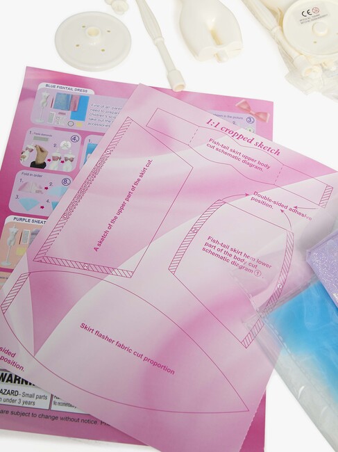 Fippla DIY Klesdesignsett 5 Stiler