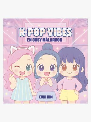 Tukan Förlag Cozy Fargeleggingsbok K-pop Vibes