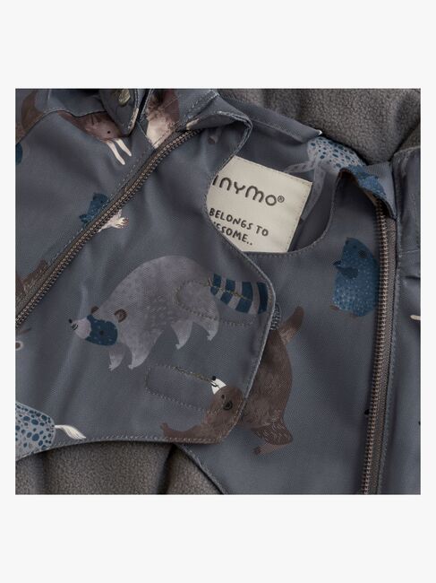 Minymo Vinterdress, Dark Gull Grey