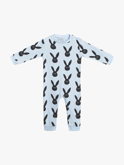 Tiny Treasure Maxime Jumpsuit 2-Pack, Baby Blue