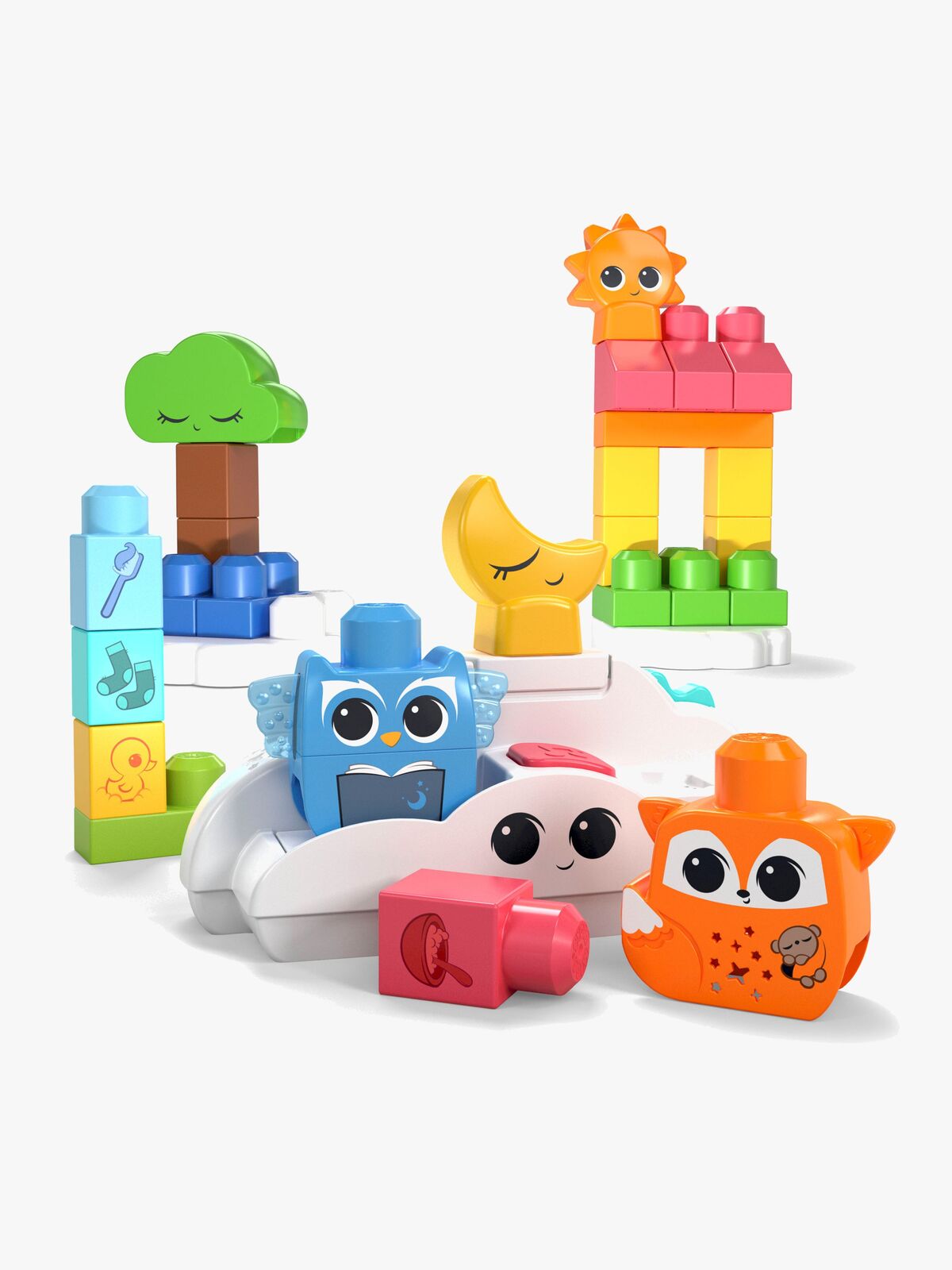 Mega Bloks Rise & Snooze Nattlampe Byggesett