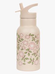 A Little Lovely Company Vannflaske Blomster 350 ml, Rosa
