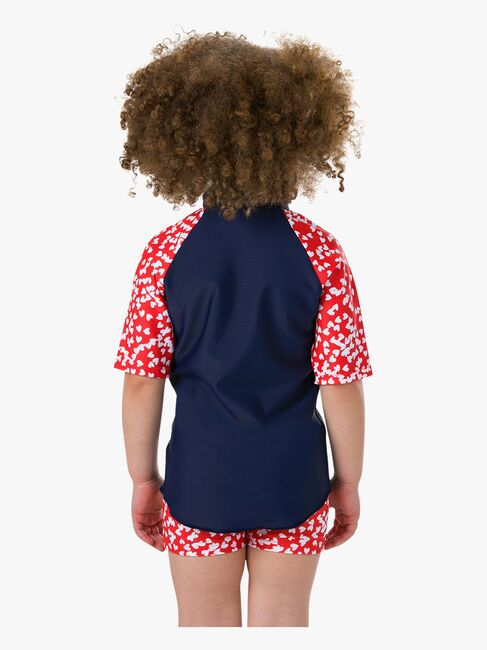 Speedo Spashmaster UV-Sett, Navy/Red