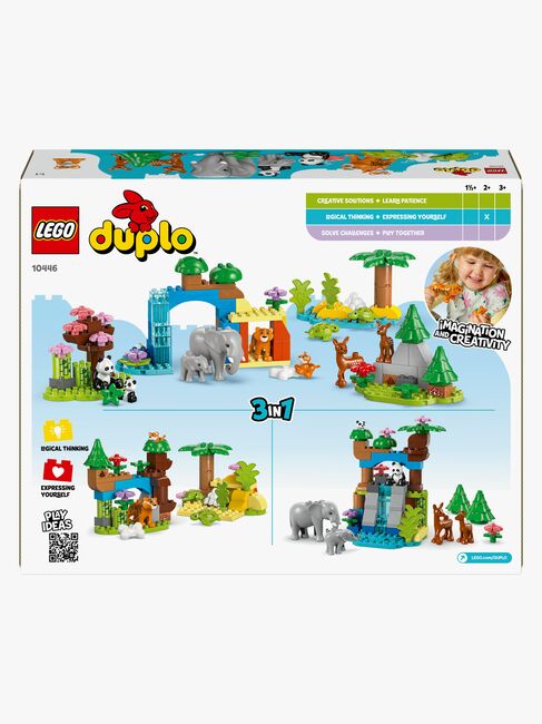 LEGO DUPLO Town 10446 3-i-1 Villdyrfamilier