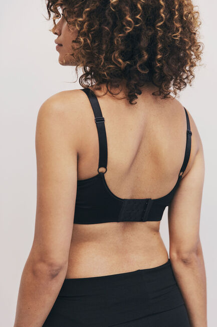 Boob Amme-BH T-Shirt Fast Food Svart