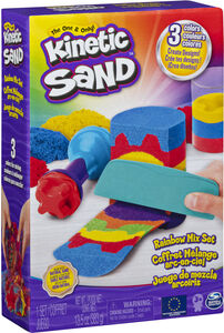 Kinetic Sand Lekesett Rainbow Mix
