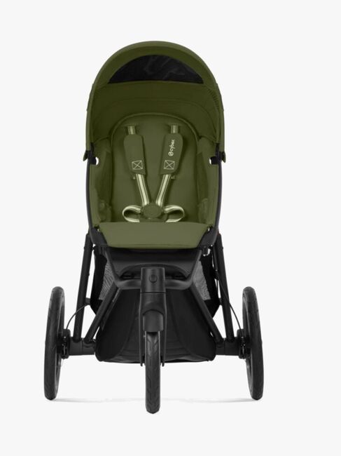 Cybex Avi Spin Løpevogn, Black/Moss Green