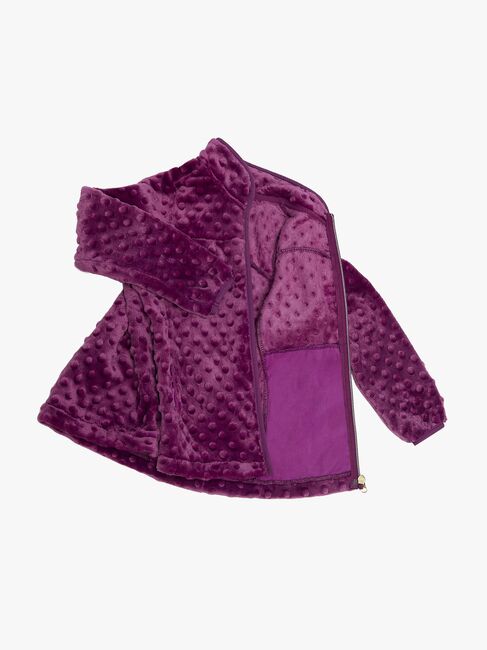 Petite Chérie Atelier Ella Fleecejakke, Damson