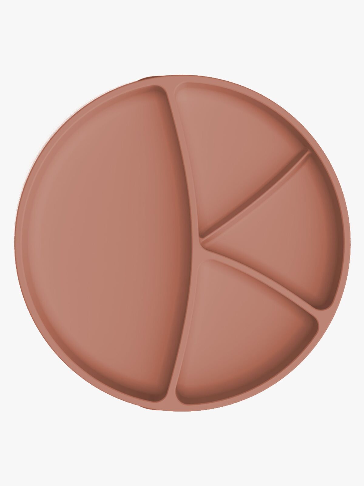 Everyday Baby Tallerken Silikon, Rød