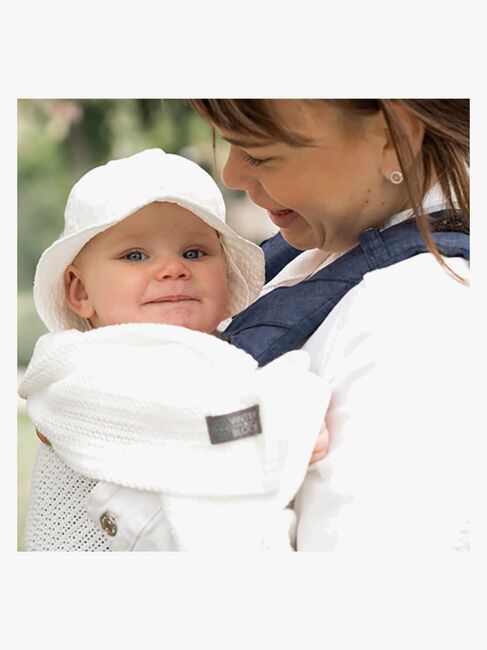 Vinter & Bloom Soft Grid Helseteppe, Pearl White