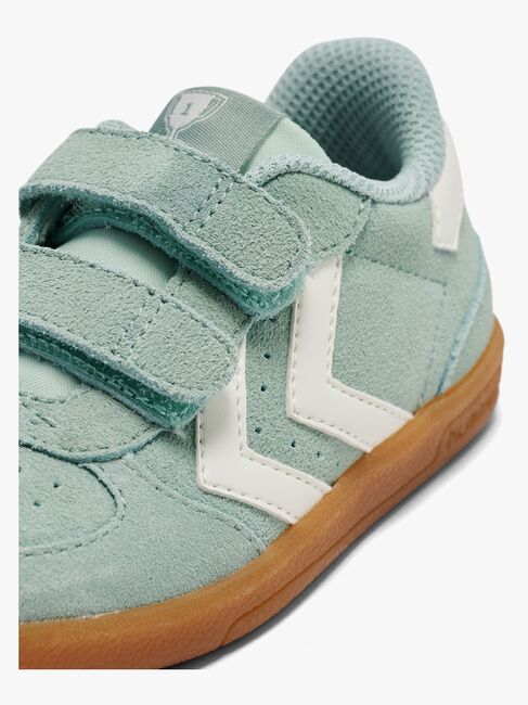 Hummel Victory Suede II Infant Joggesko, Frosty Green