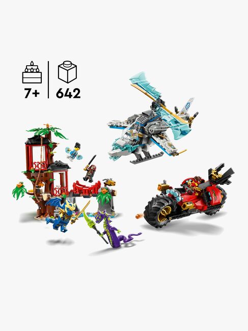 LEGO Ninjago 71857 Action i ninjaenes trehytte
