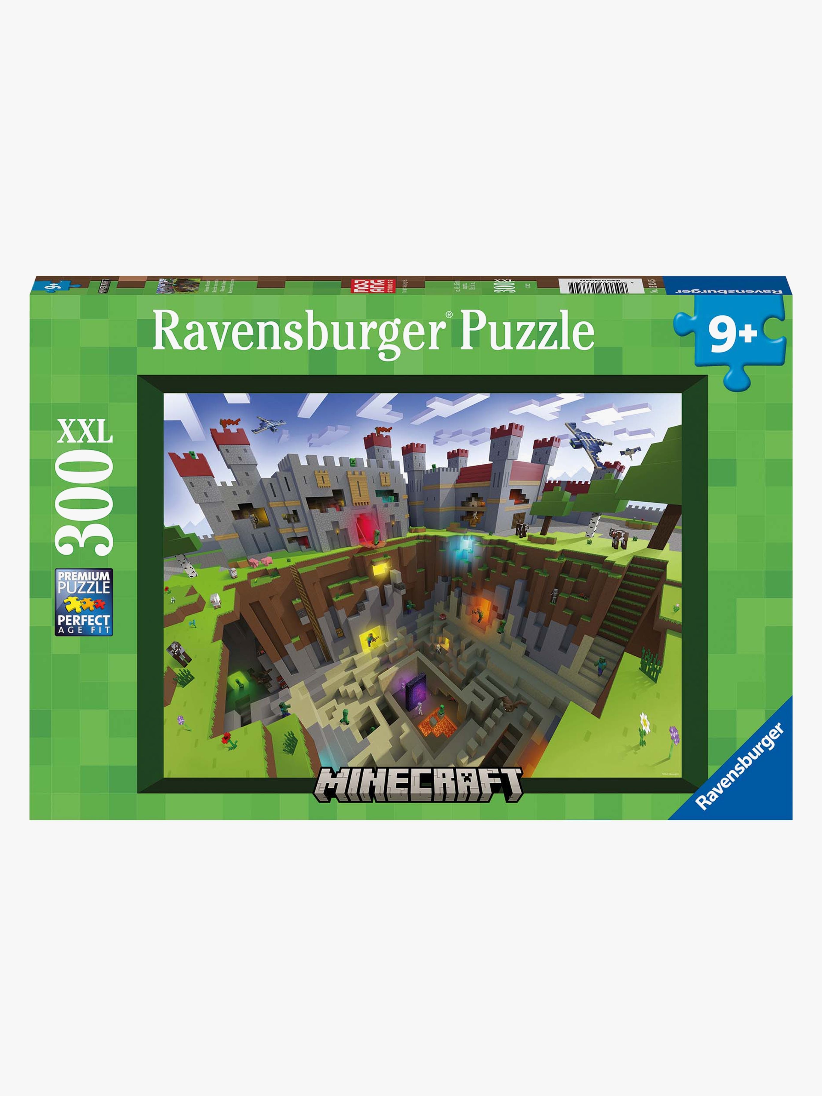 Ravensburger Minecraft XXL Puslespill 300 Brikker - Barnepuslespill