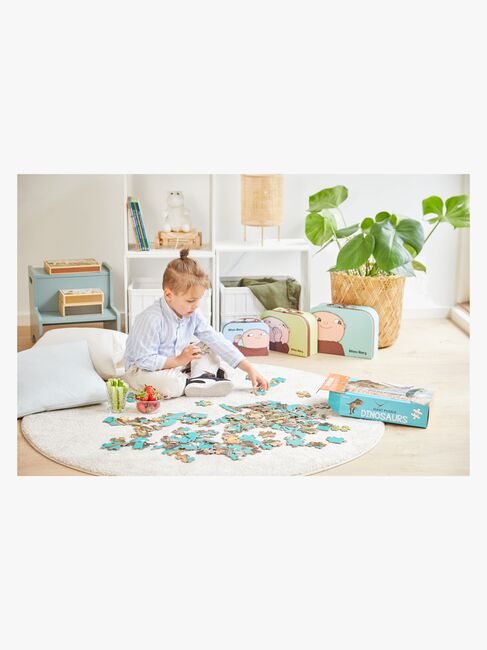Barbo Toys Stor Gulvpuslespill Dinosaur 120 Brikker