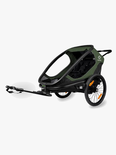 Hamax Outback Sykkelvogn, Green/Black