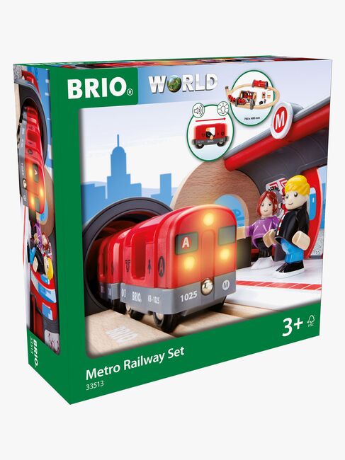 BRIO World 33513 Togbane Undergrunnssett