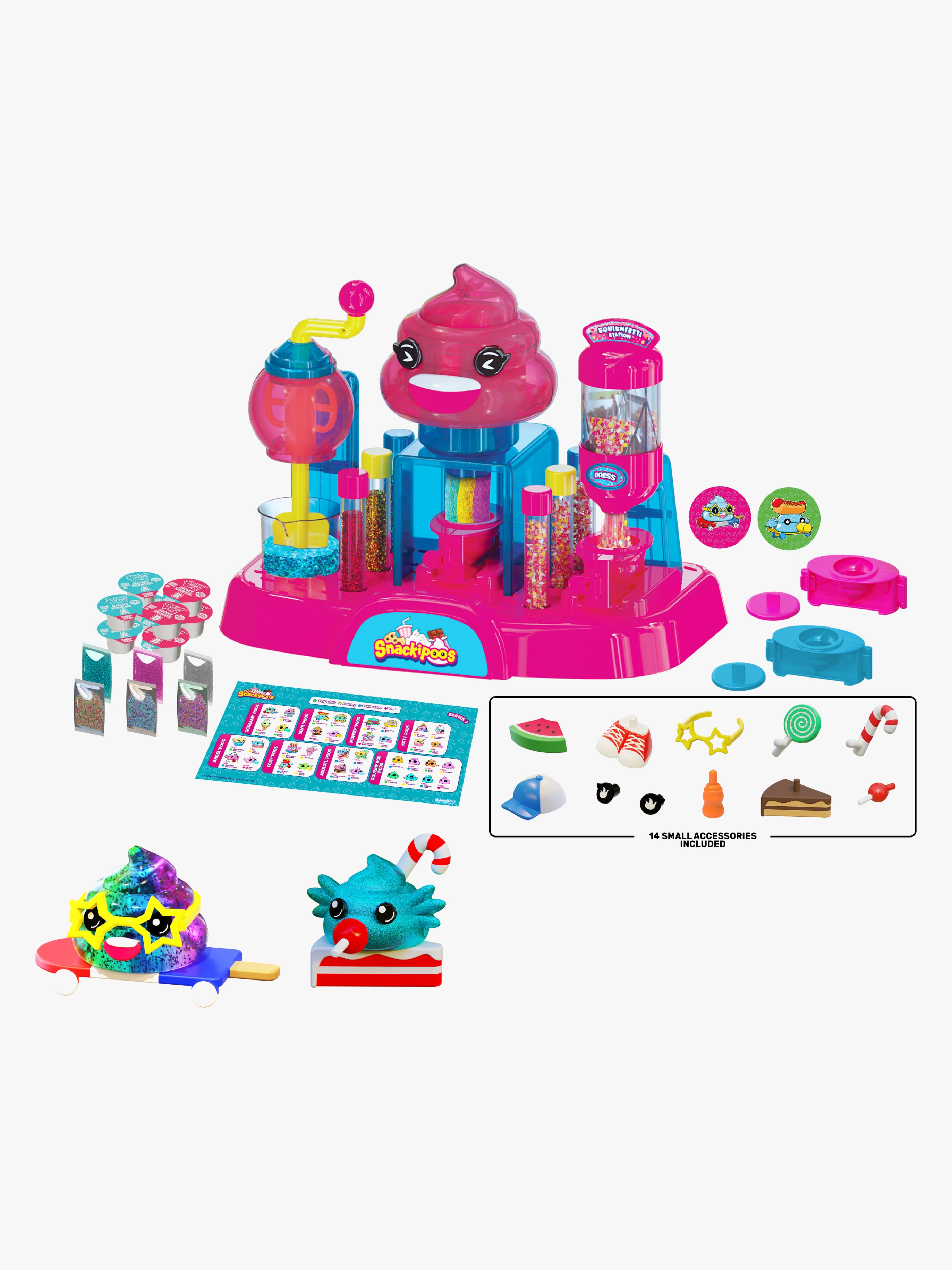 SquishyVerse Snackipoos Squish Factory Lekesett Series 1 - Squishier
