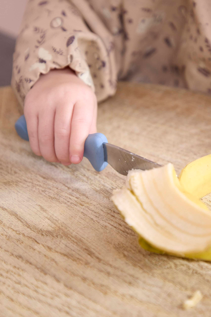 FILIBABBA Knivsett for Barn 2-Pakk, Powder Blue/Green