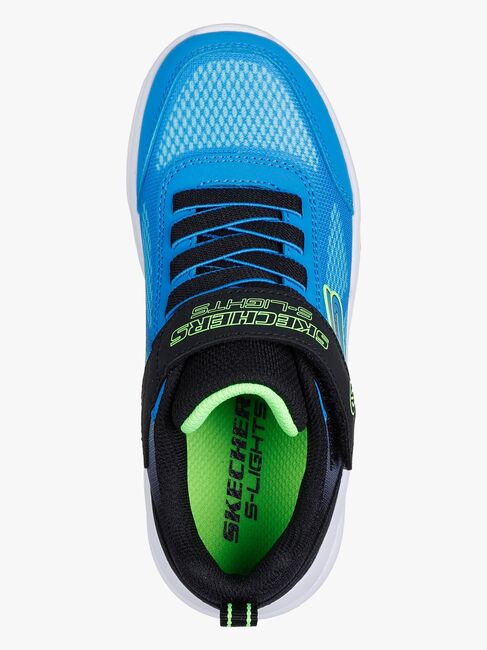 Skechers Meteor-Lights Krendox  Blinkende Sneakers, Black