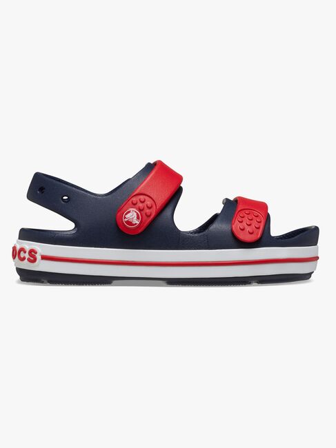 Crocs Crocband Cruiser Sandaler, Navy/Varsity Red