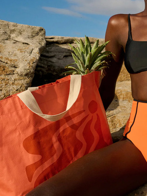 SUNNYLiFE Tote Veske, Terrakotta