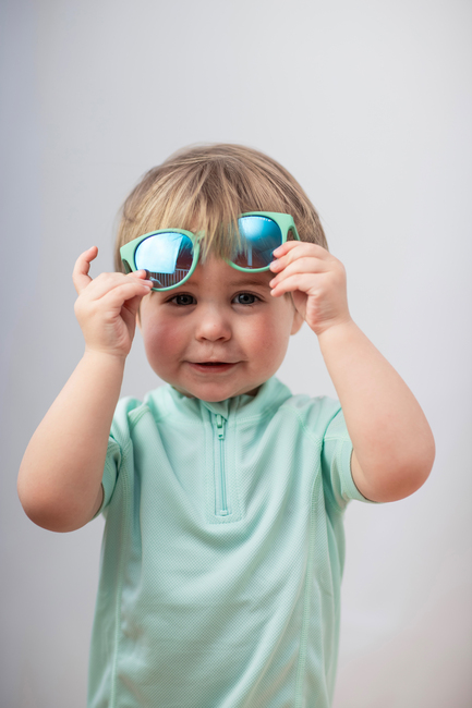 Geggamoja  Bøyelige Solbriller, Neptune Green