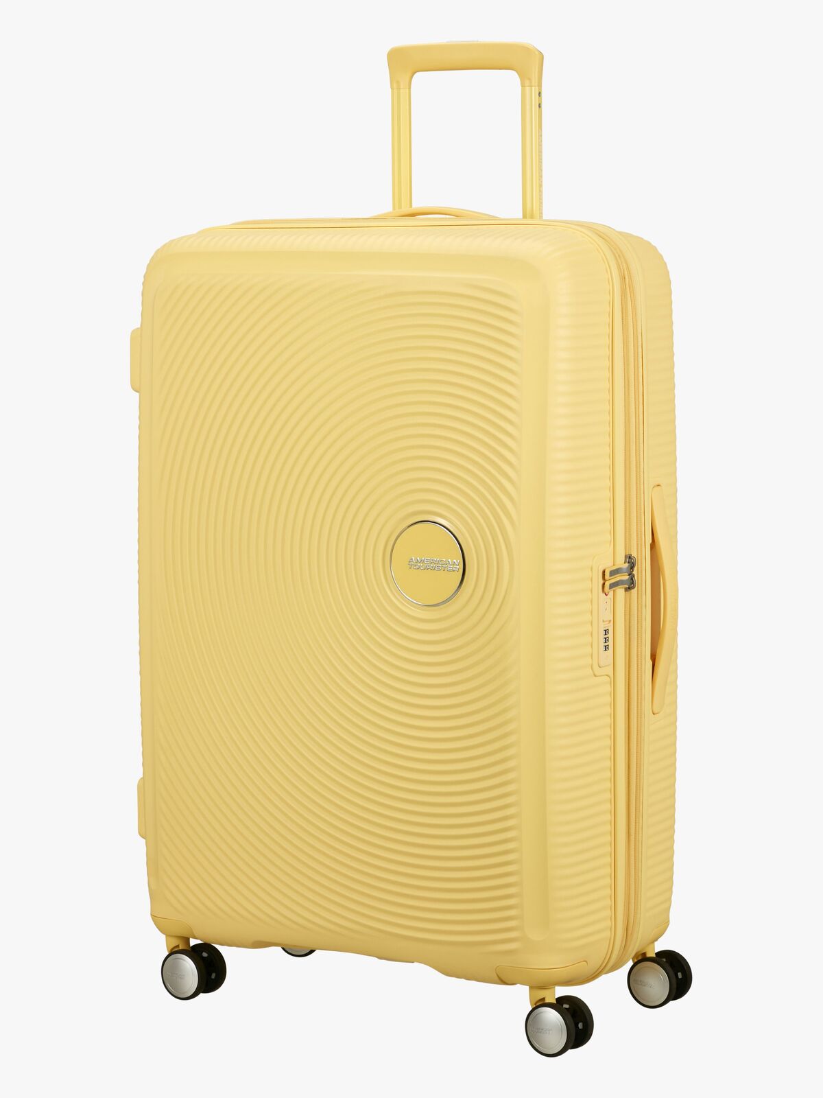 American Tourister Soundbox Spinner Trillekoffert 97L, Pastel Yellow
