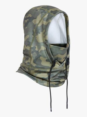 Kombi Fleece Balaklava Jr, Khaki Liquid Camo
