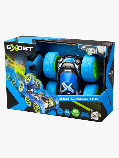 Silverlit Exost Radiostyrt Bil 360 Cross MX, Blå