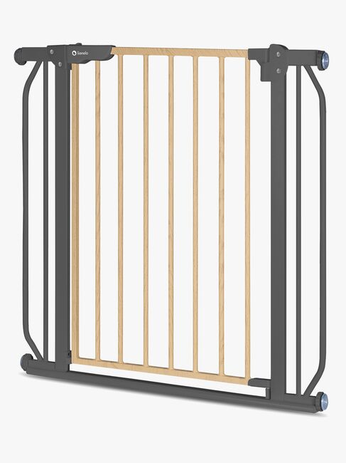 Lionelo Truus Slim Sikkerhetsgrind, Grey Graphite/Natural