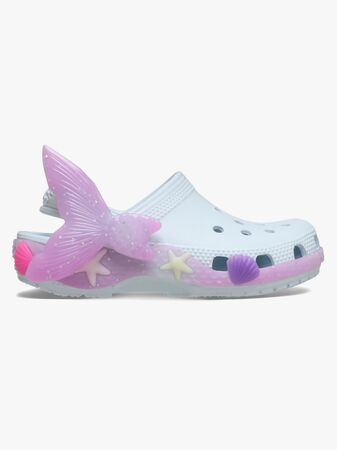 Crocs Classic Mermaid Tøfler, Vapor Ice