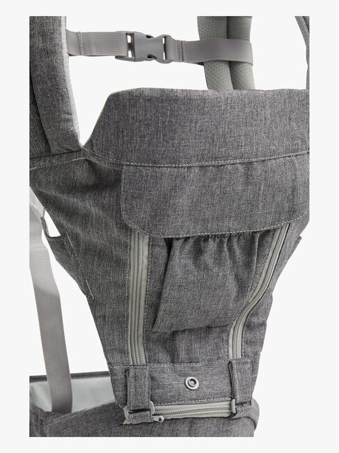 Beemoo CARE Carry Comfort 4-in-1 Bæresele & Hoftebærer, Grey