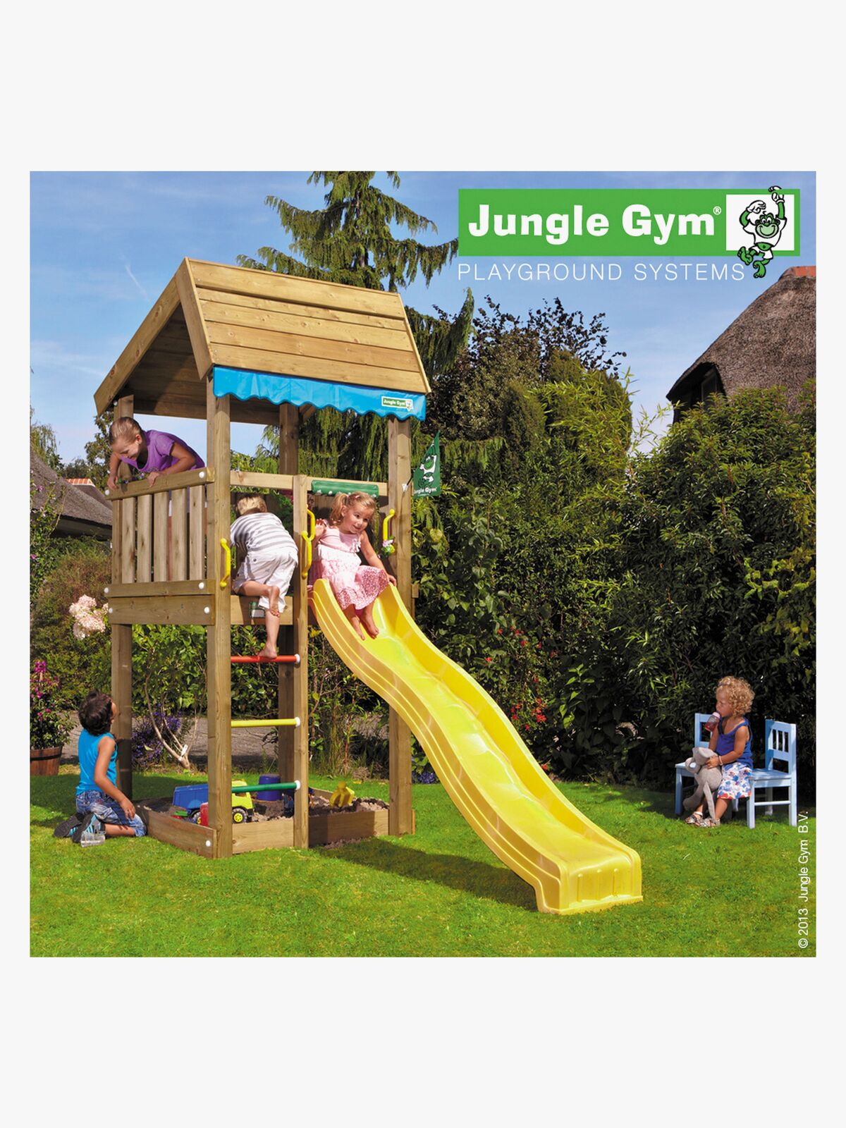 Jungle Gym Home Lekestativ Inkl. Sklie