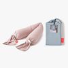 bbhugme Gravid- og Ammepute inkl. Trekk, Dusty Pink/Eucalyptus