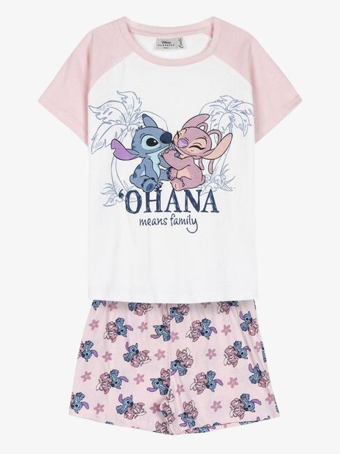 Disney Stitch Pysjamas, Rosa