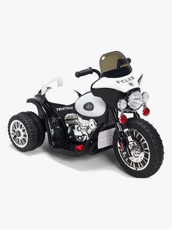 Alex's Garage Elmotorsykkel Liten, Hvit/Svart