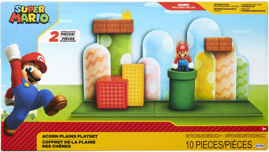 Nintendo Super Mario Acorn Plains Lekesett