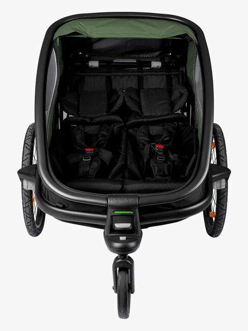 Hamax Outback Sykkelvogn, Green/Black