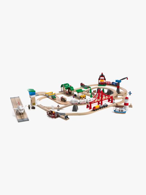BRIO World 33766 World Deluxe Togbanesett