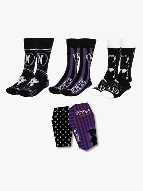 Wednesday Sokker 3-pakning, Svart