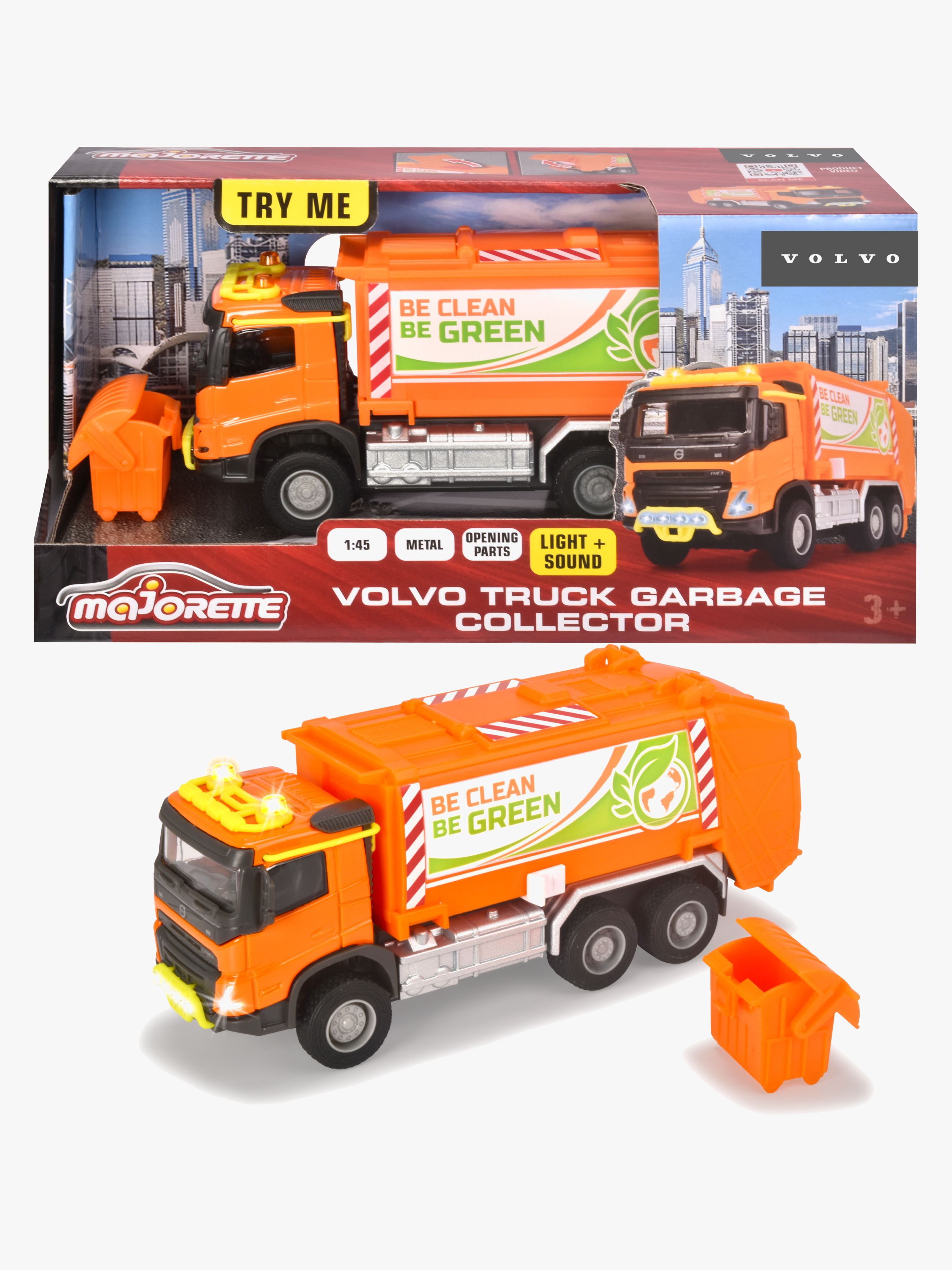 Majorette Grand Series Volvo FMX Søppelbil - Øvrig